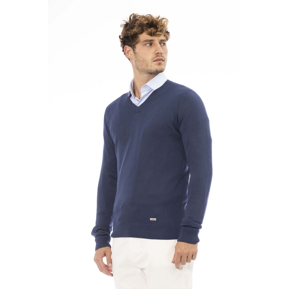 Blue Modal Men Sweater