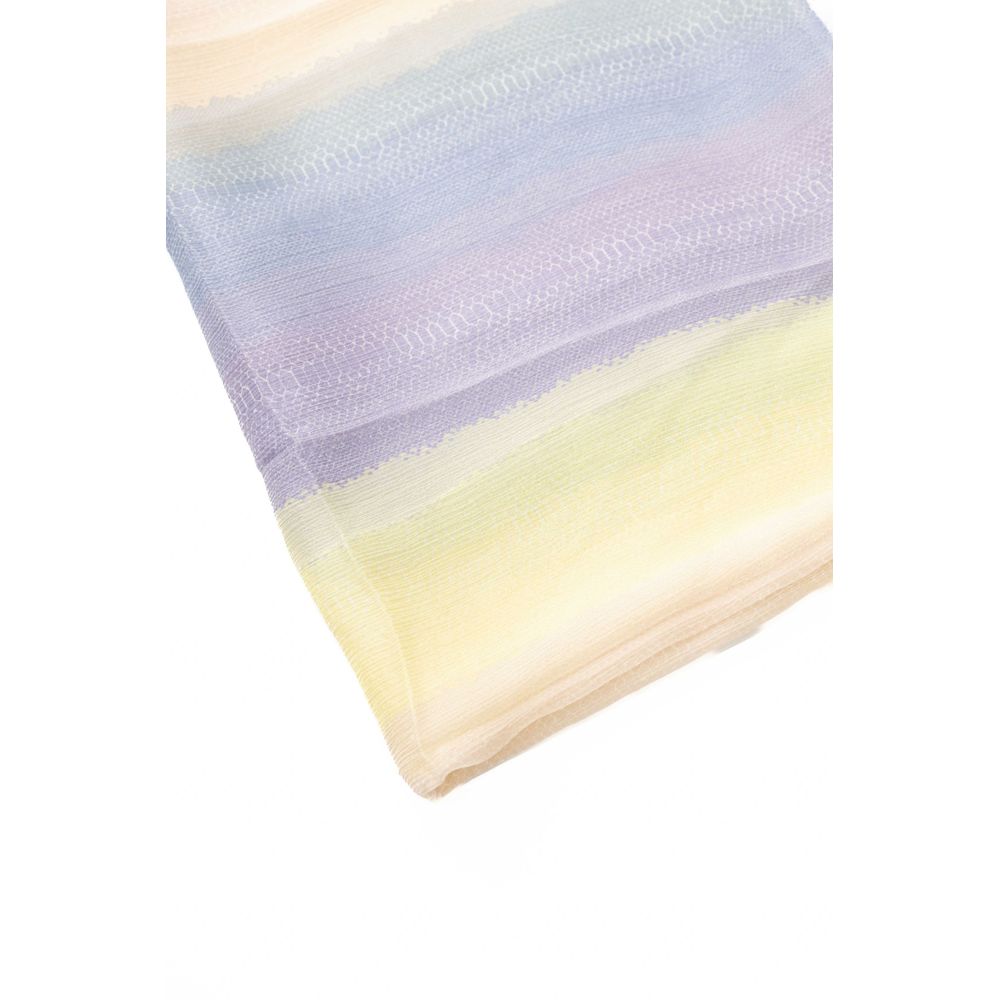  - Multicolor Silk Women Scarf