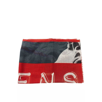  - Multicolor Wool Men Scarf