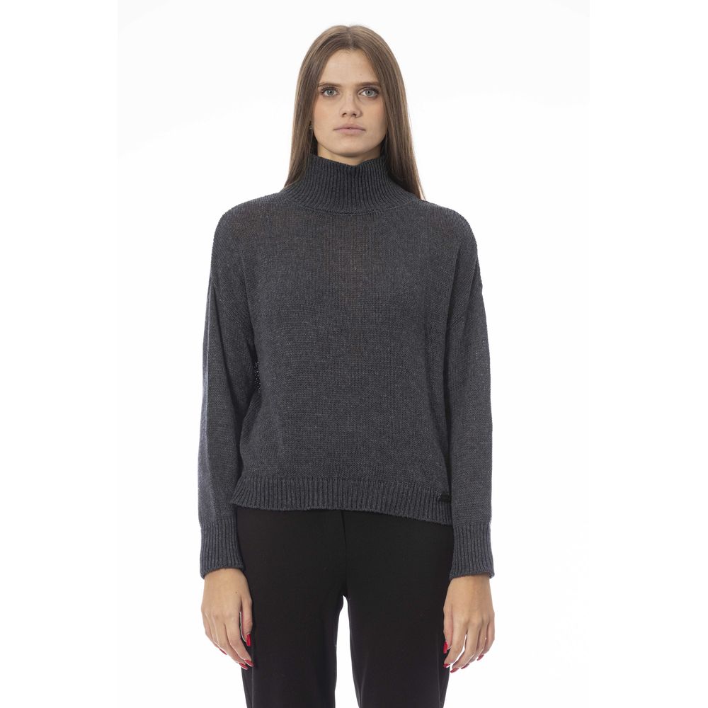  - Gray Wool Women Sweater