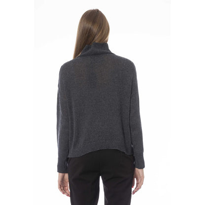  - Gray Wool Women Sweater