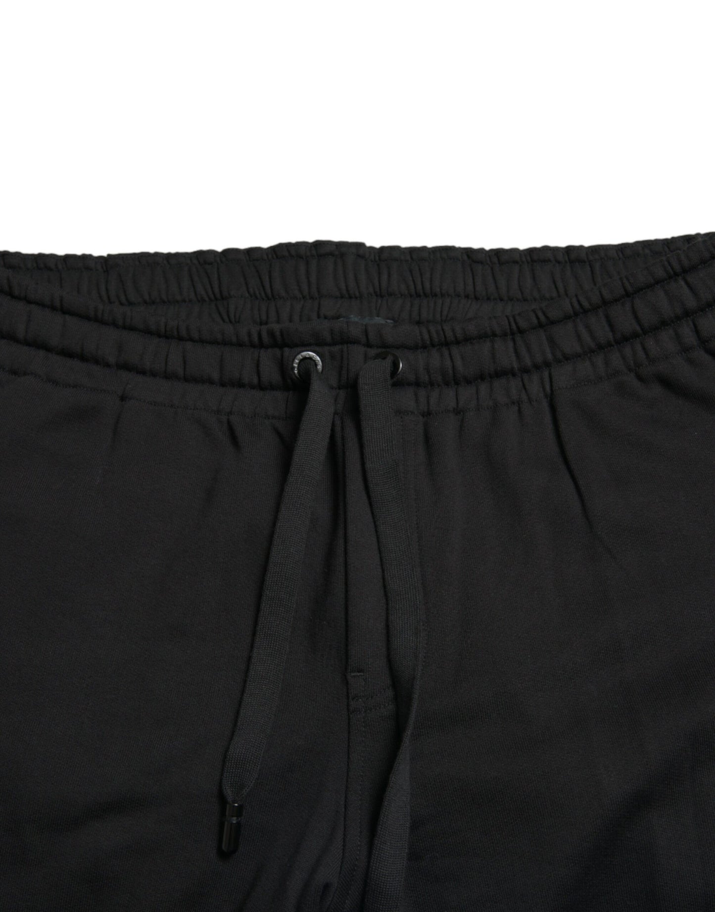  - Elegant Black Cotton Jogger Pants