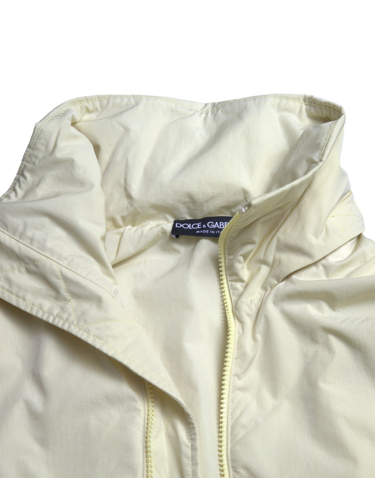  - Elegant Yellow Windbreaker Jacket