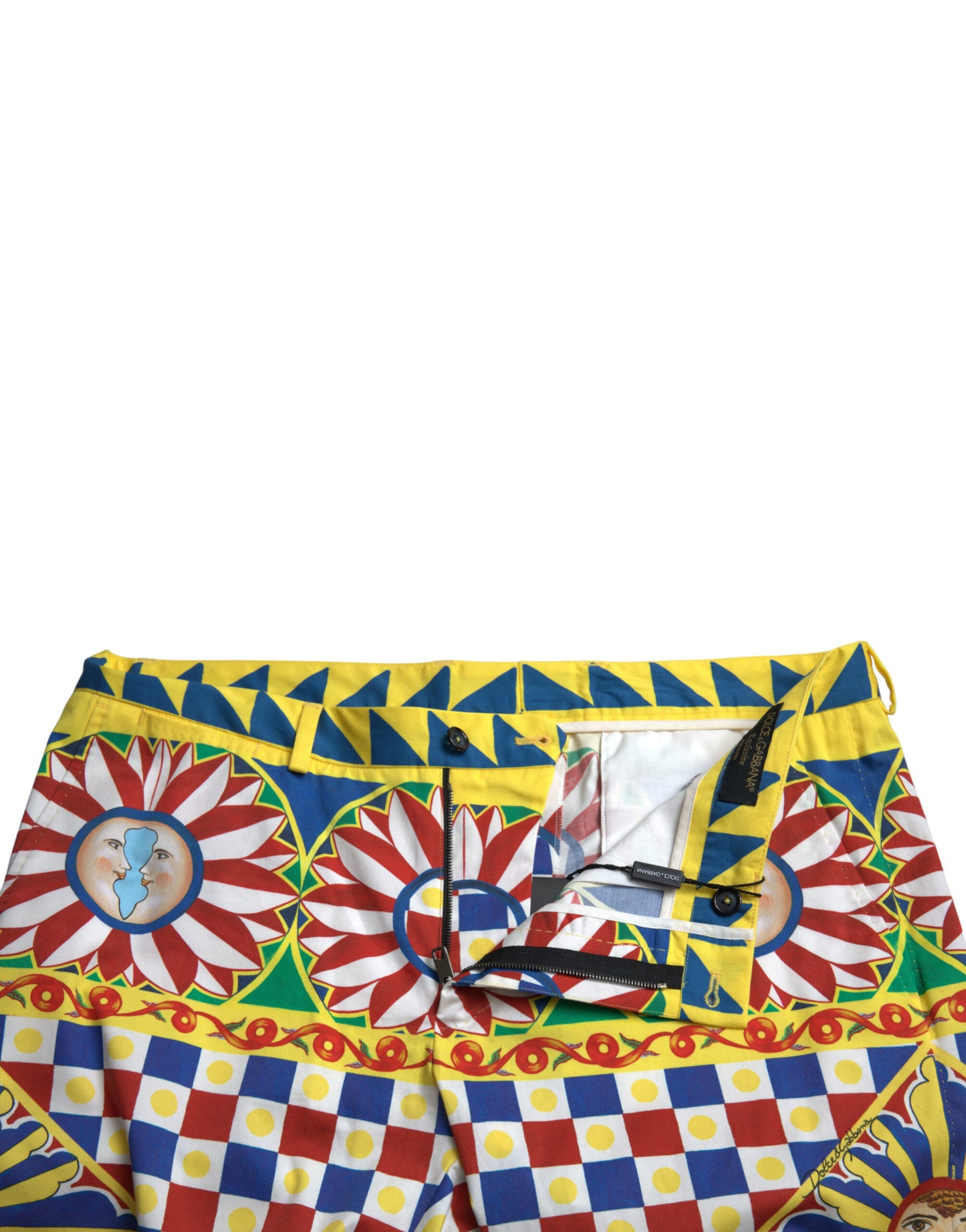  - Multicolor Print Bermuda Shorts