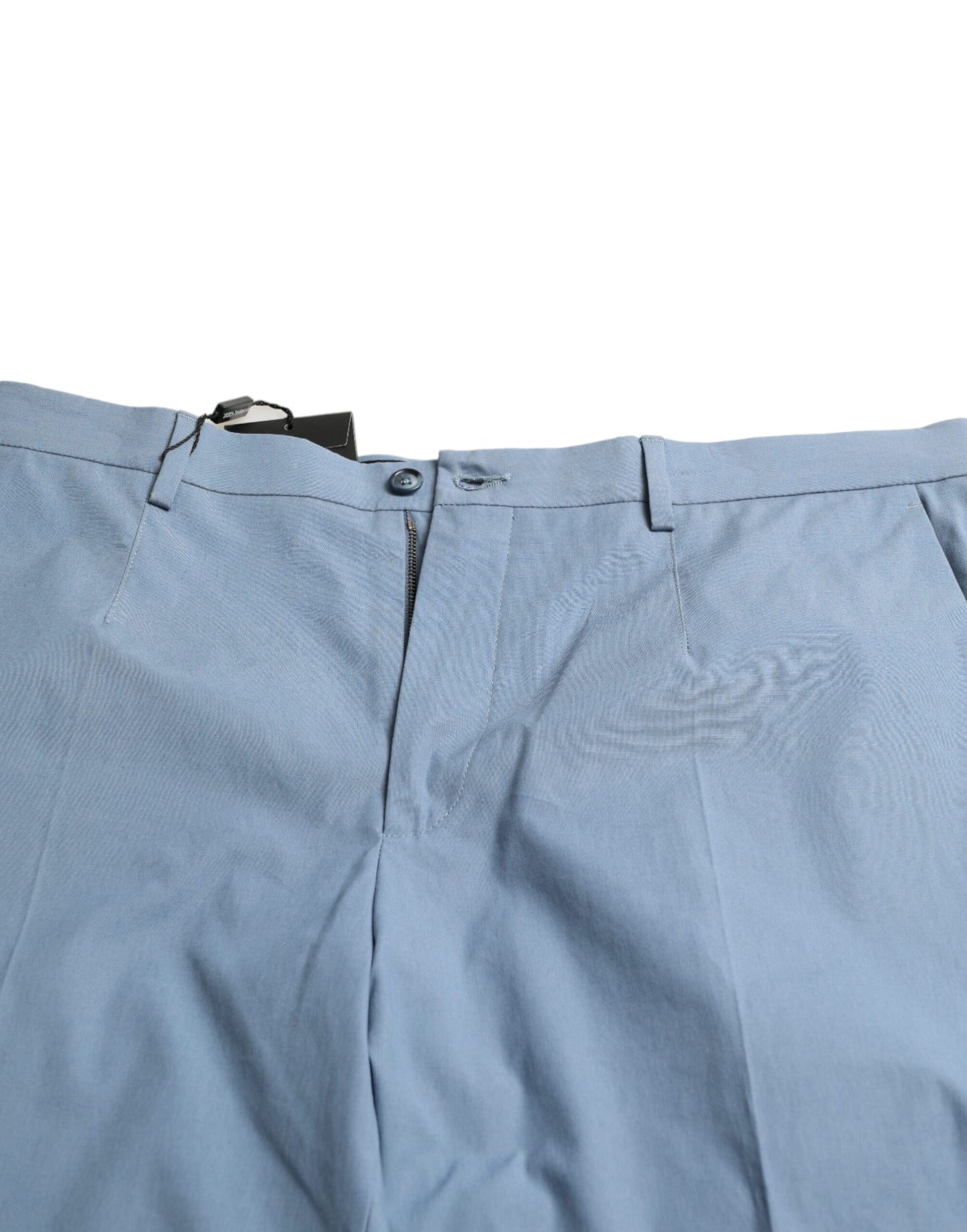  - Sky Blue Cotton Bermuda Shorts