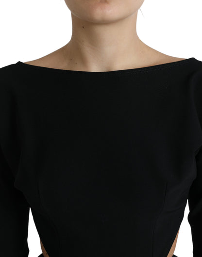  - Elegant Cut Out A-Line Mini Dress