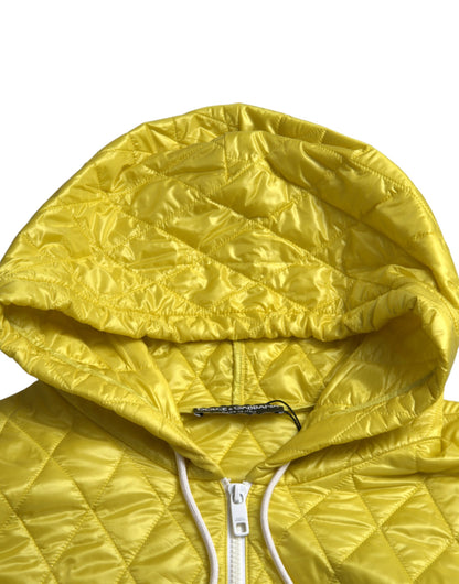  - Radiant Yellow Hooded Jacket