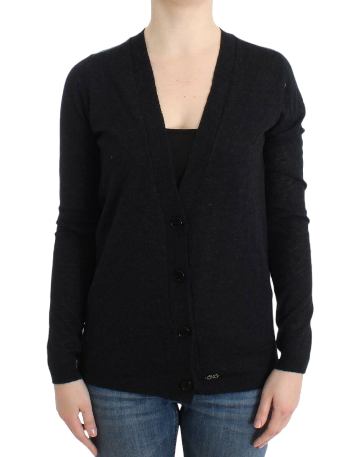  - Elegant Deep V-neck Lightweight Cardigan