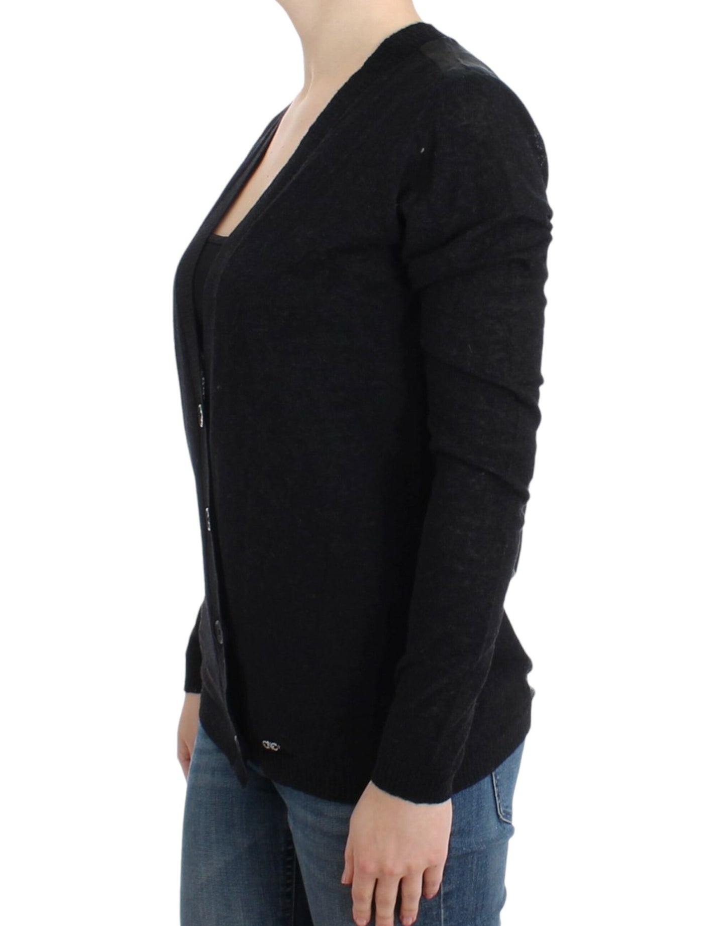  - Elegant Deep V-neck Lightweight Cardigan