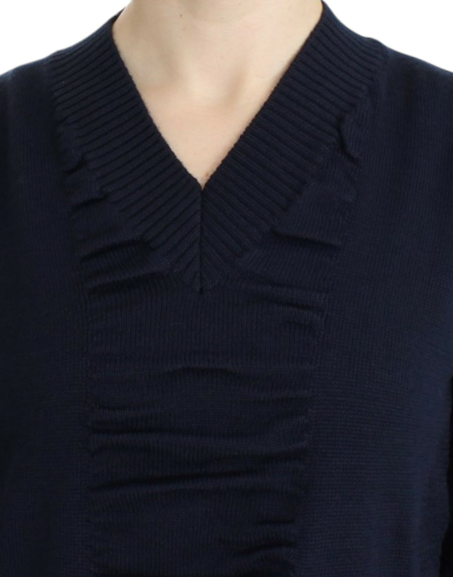  - Elegant V-Neck Lightweight Sweater