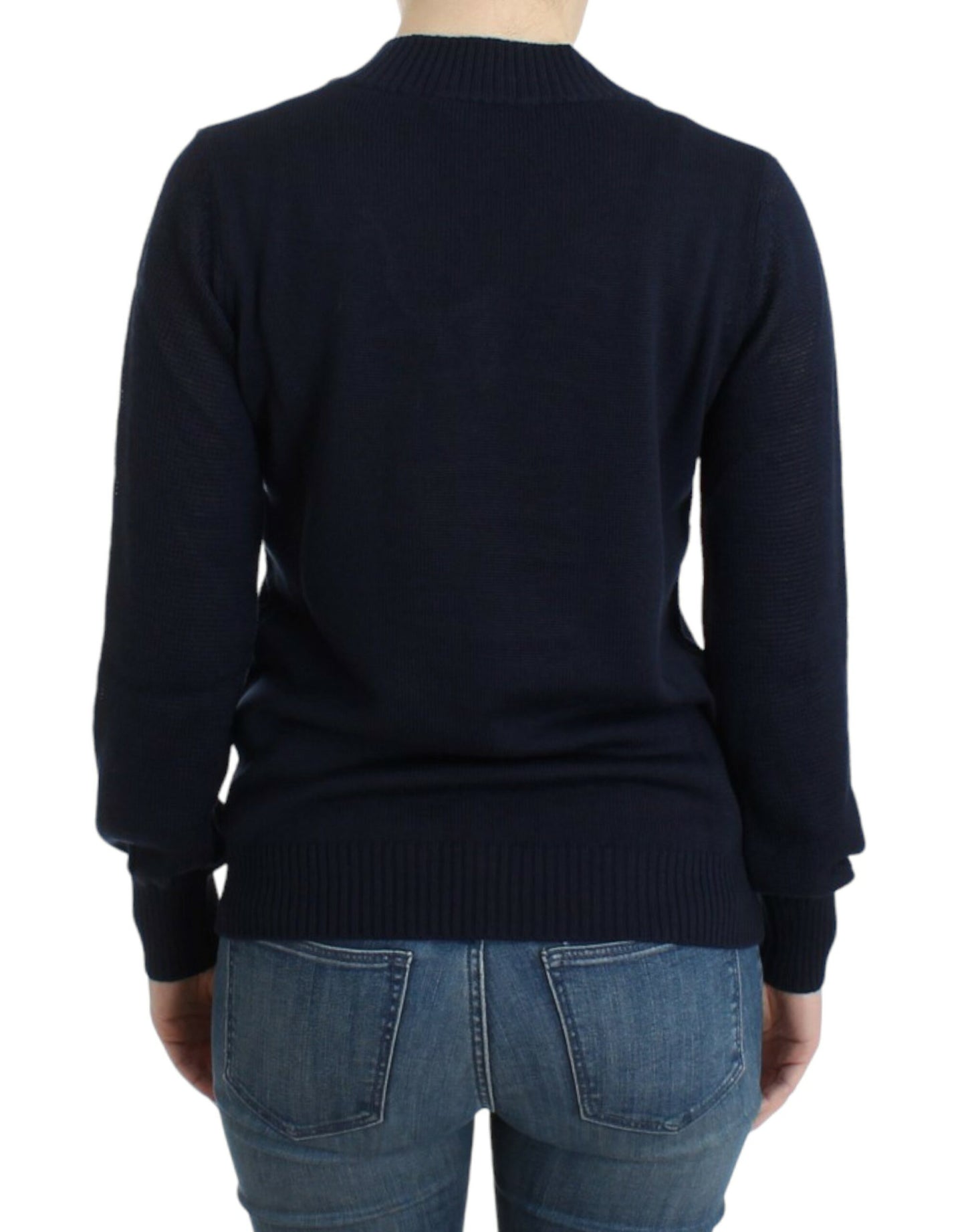  - Elegant V-Neck Lightweight Sweater