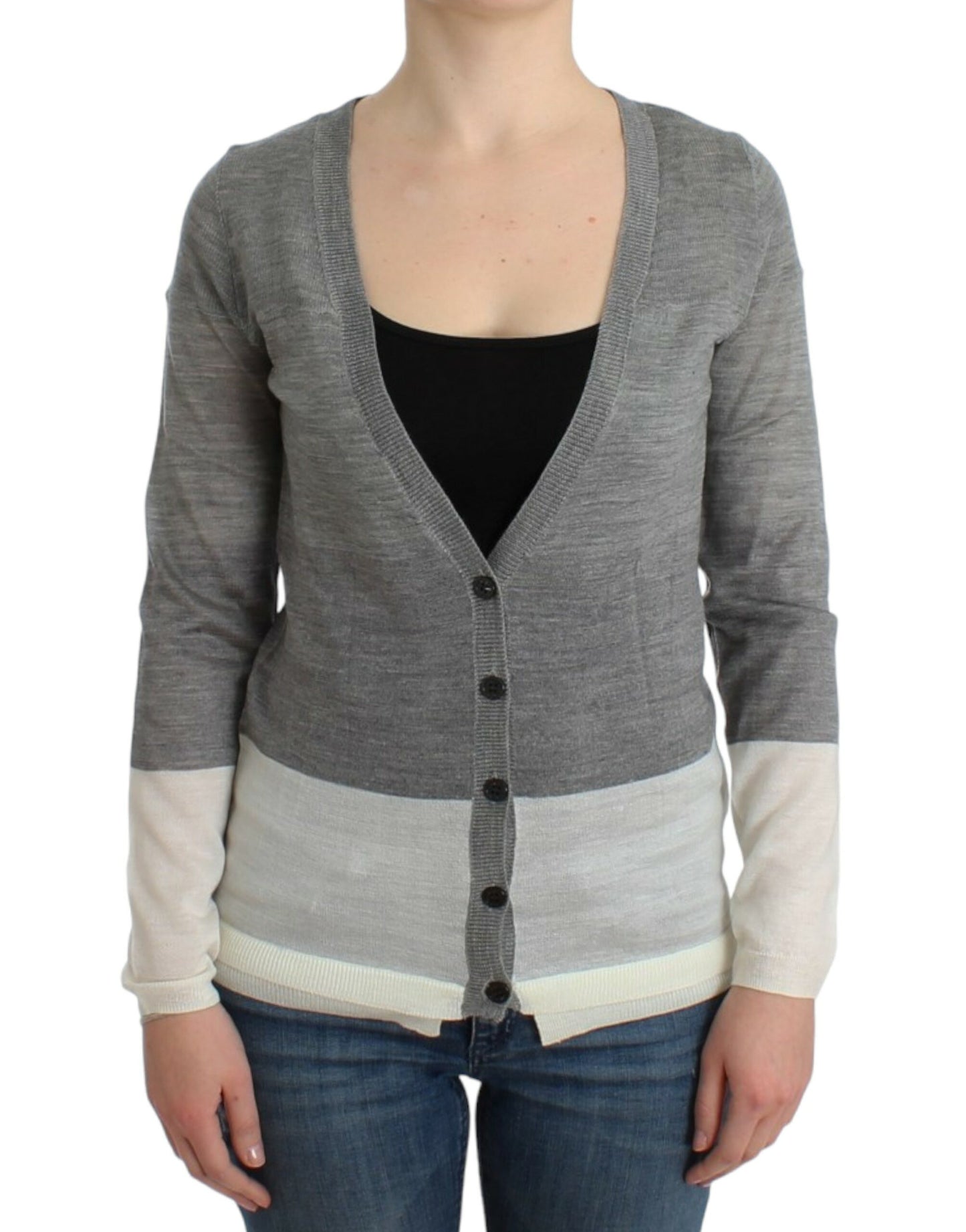  - Chic Gray Lightweight Cardigan