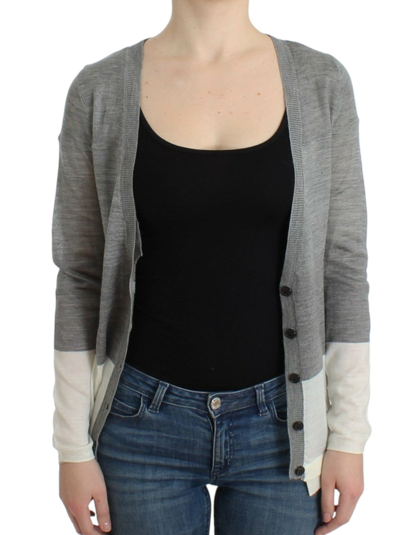  - Chic Gray Lightweight Cardigan