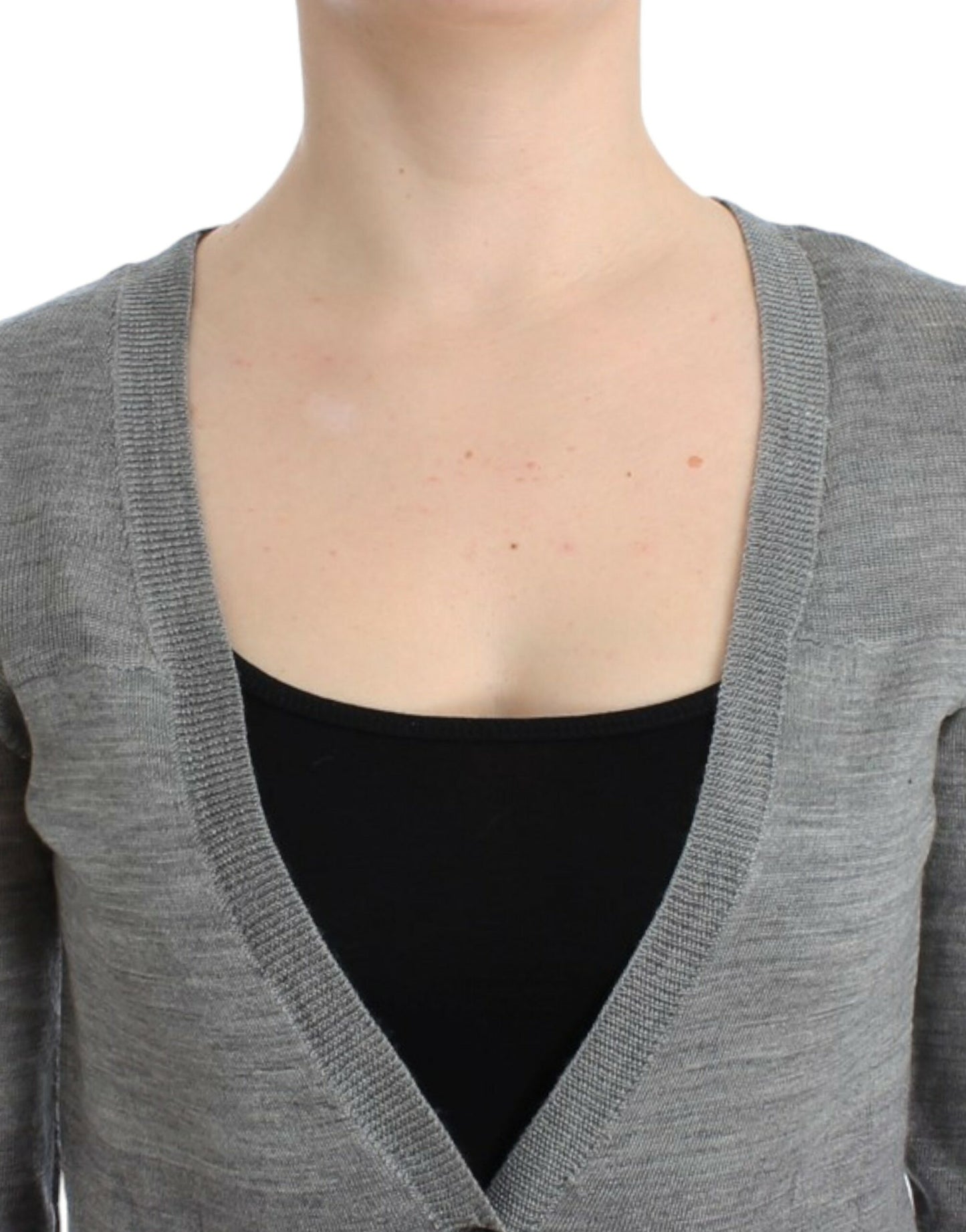  - Chic Gray Lightweight Cardigan