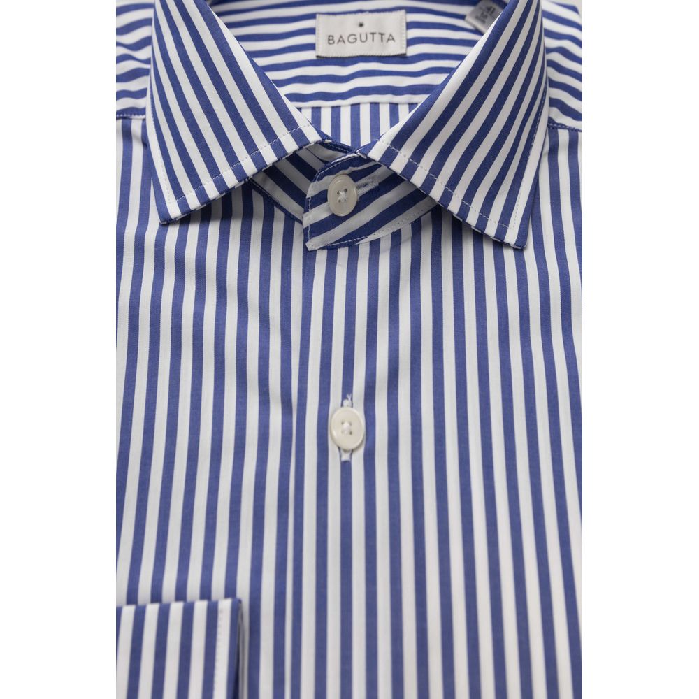  - Light Blue Cotton Men Shirt