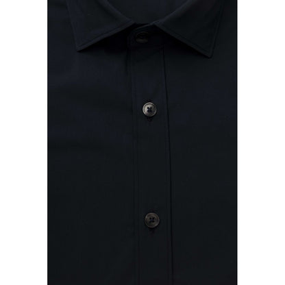  - Blue Cotton Men Shirt