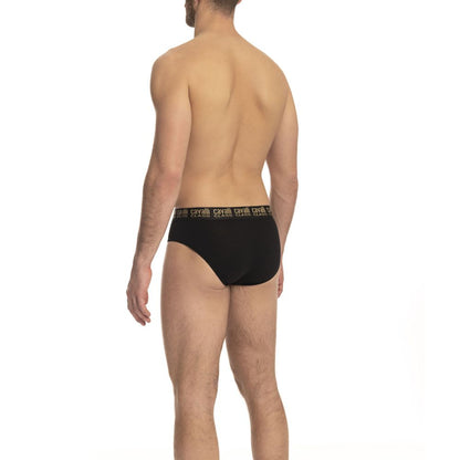  - Black Cotton Men Brief