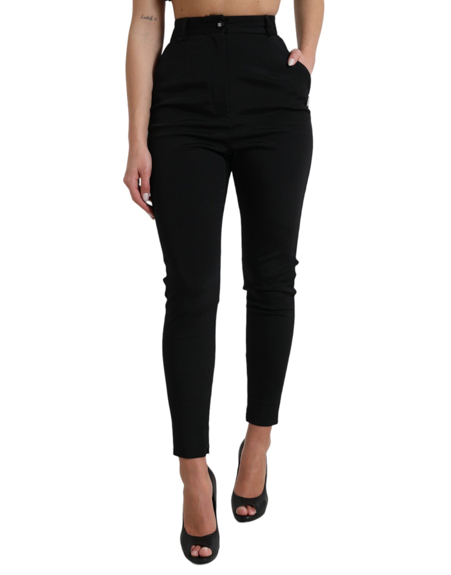  - Elegant High Waist Skinny Pants