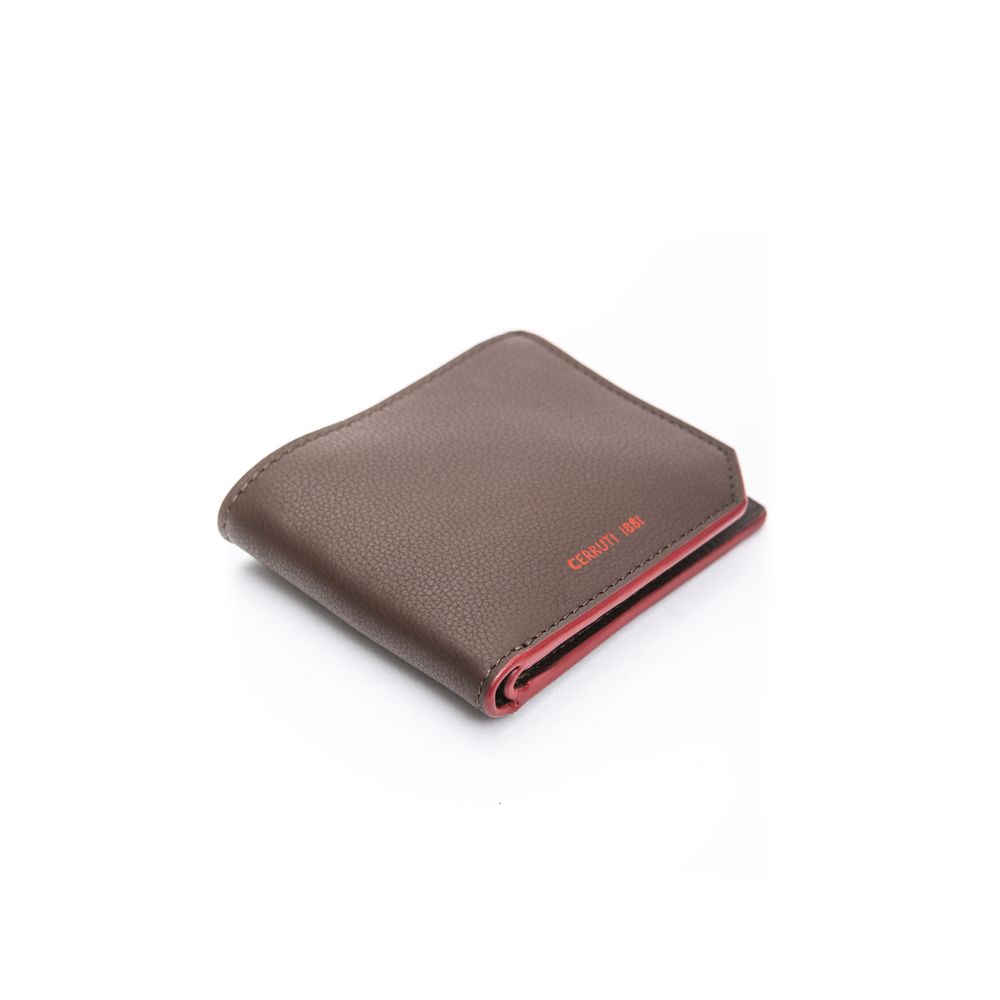  - Brown Calf Leather Men Wallet