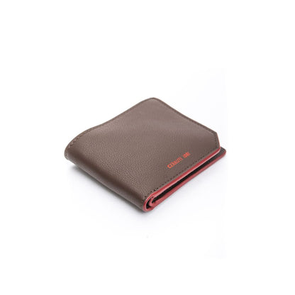  - Brown Calf Leather Men Wallet