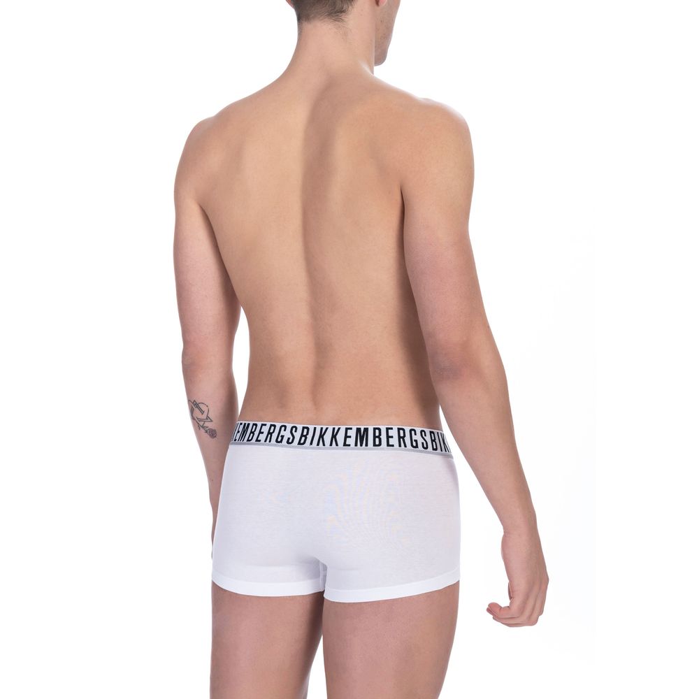  - White Cotton Mens Trunk