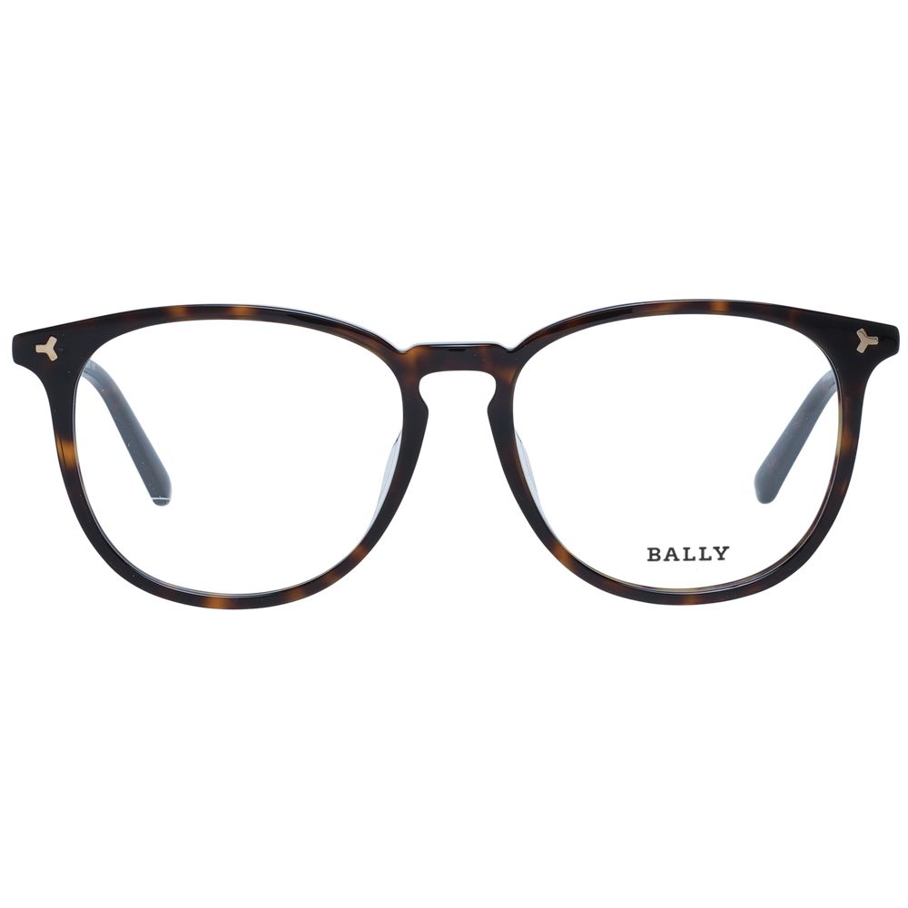 Bally Women's Optical Glasses – Brown Round Frame, 53mm