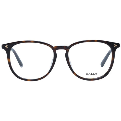 Bally Women's Optical Glasses – Brown Round Frame, 53mm