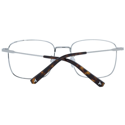 Bally Silver Men's Optical Frames – Square Full-Rim, 54mm