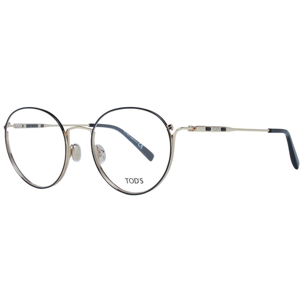 Tod's Women’s Optical Glasses – Black Round Frame, 52mm