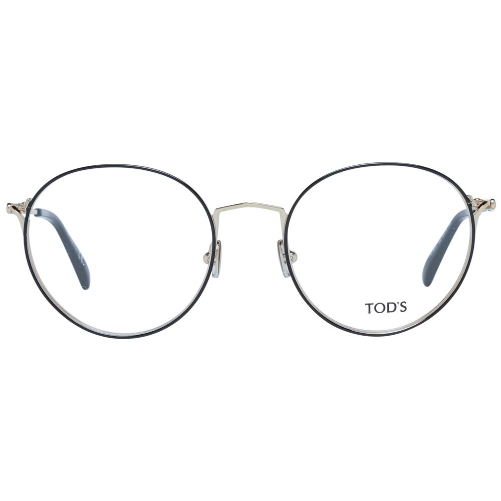 Tod's Women’s Optical Glasses – Black Round Frame, 52mm