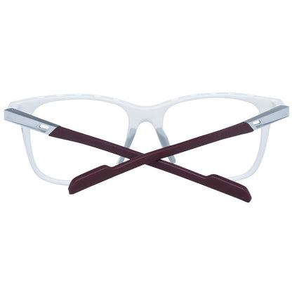 Adidas White Plastic Optical Glasses – Square Demo Lens Frames