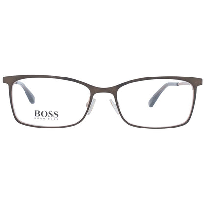 Hugo Boss Women’s Optical Glasses – Brown Rectangle Frame, 55mm