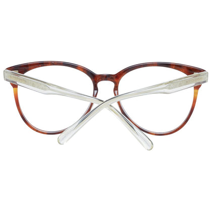 Scotch & Soda Women’s Optical Glasses – Brown Round Frame, 55mm