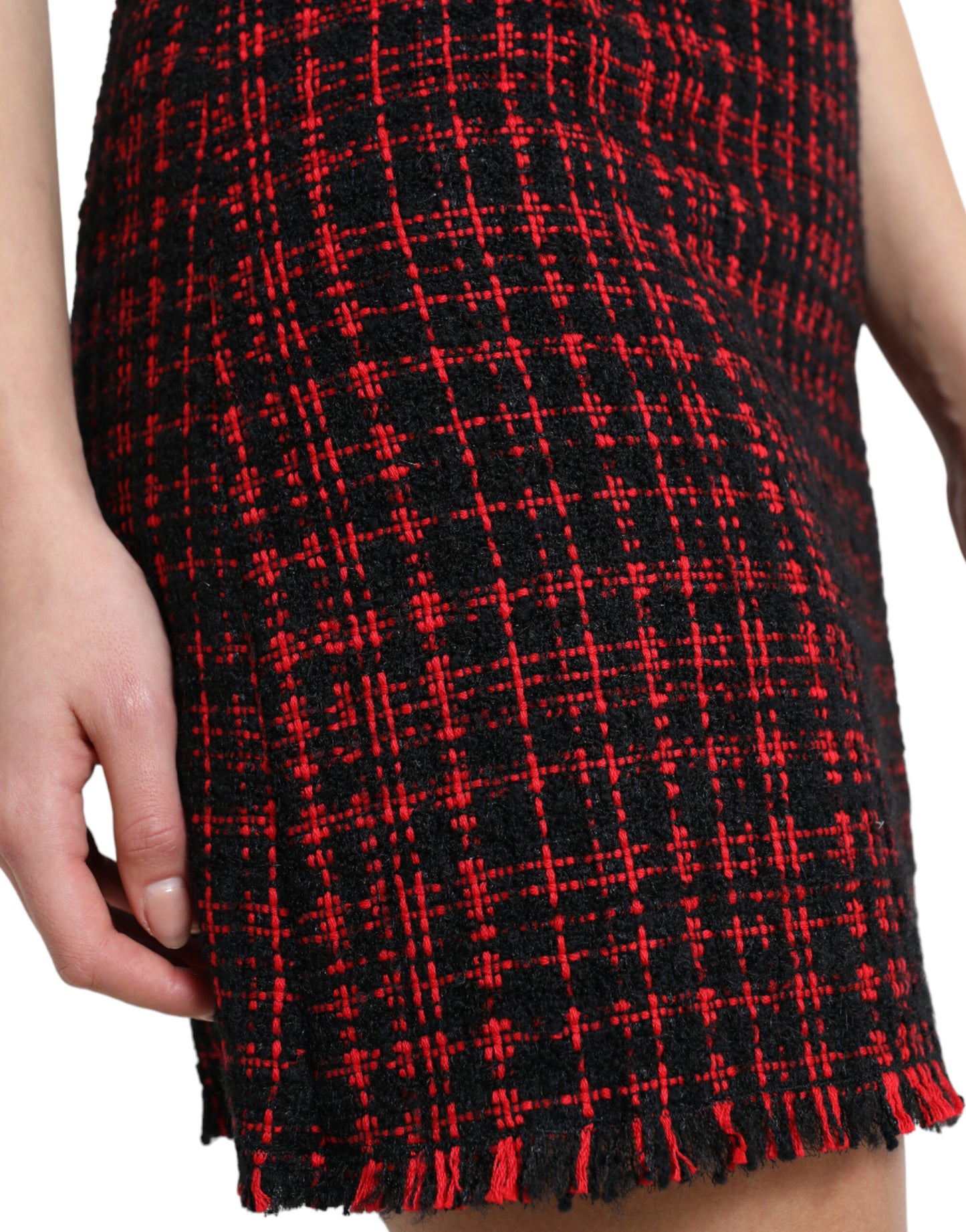  - Tantalizing Tartan High-Waist Mini Skirt