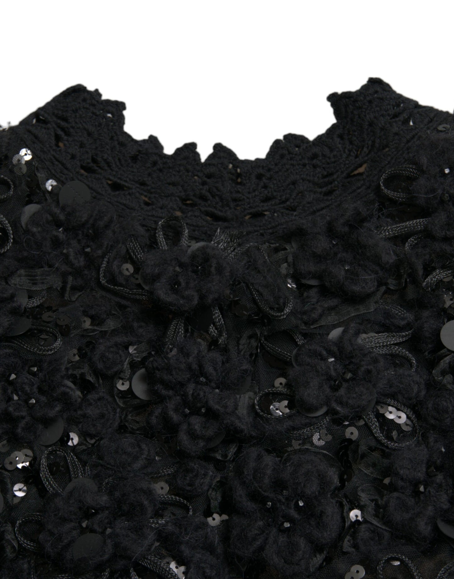  - Sequin Embellished Black Jumper