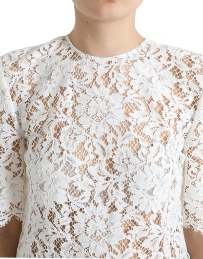 Elegant White Lace Blouse - The Luxe Alliance