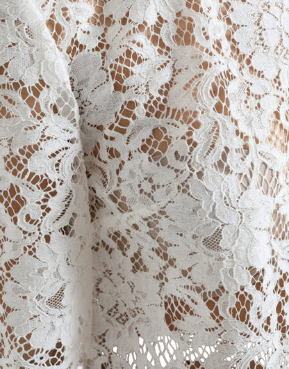 Elegant White Lace Blouse - The Luxe Alliance