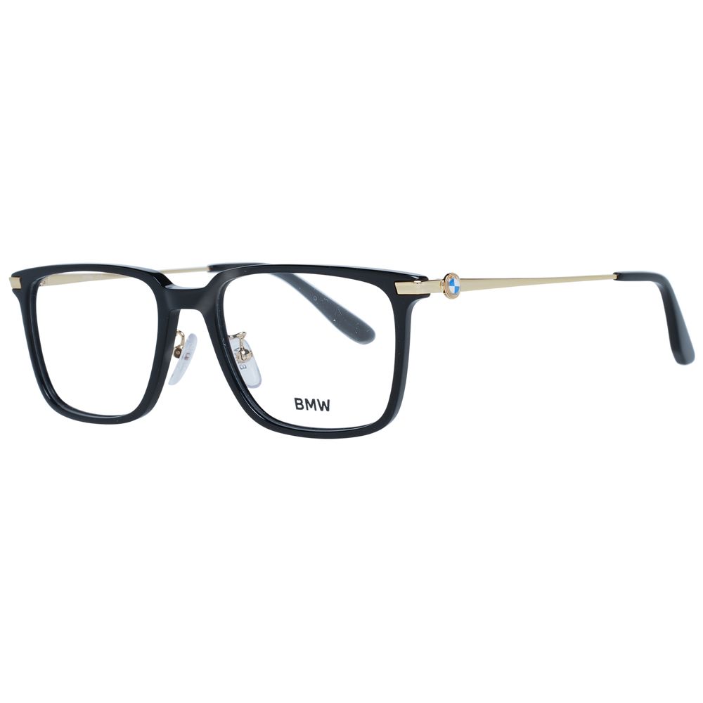 BMW Men's Optical Glasses – Black Rectangle Frame, 54mm