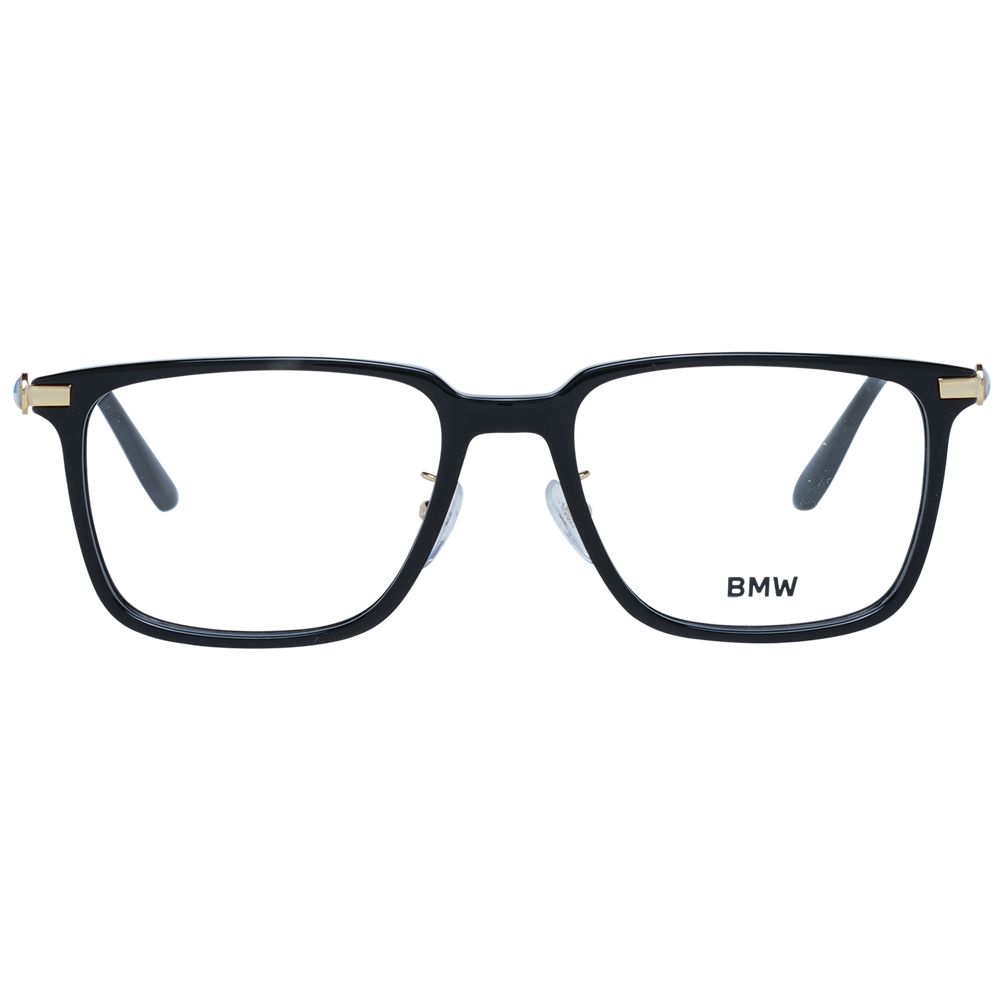 BMW Men's Optical Glasses – Black Rectangle Frame, 54mm