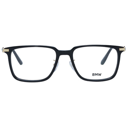 BMW Men's Optical Glasses – Black Rectangle Frame, 54mm