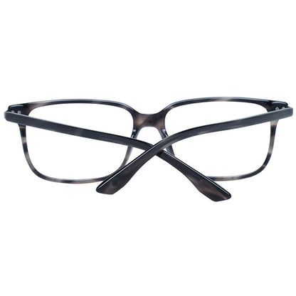 BMW Gray Men's Optical Frames – Rectangle Full-Rim