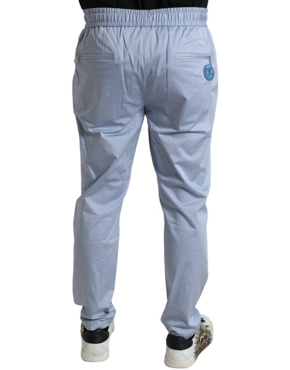  - Elegant Light Blue Jogger Pants for Men