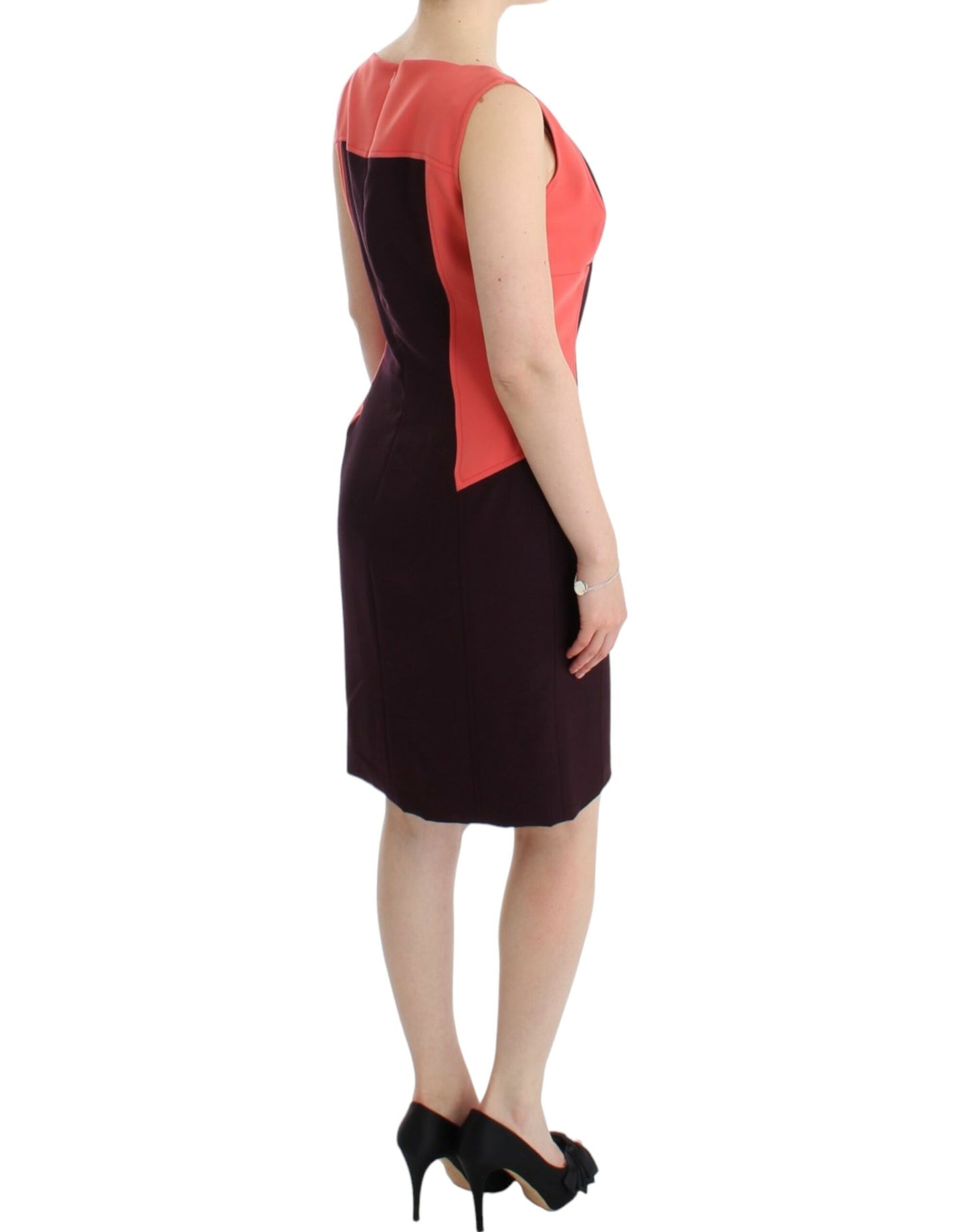  - Multicolor Pencil Dress with Artistic Flair