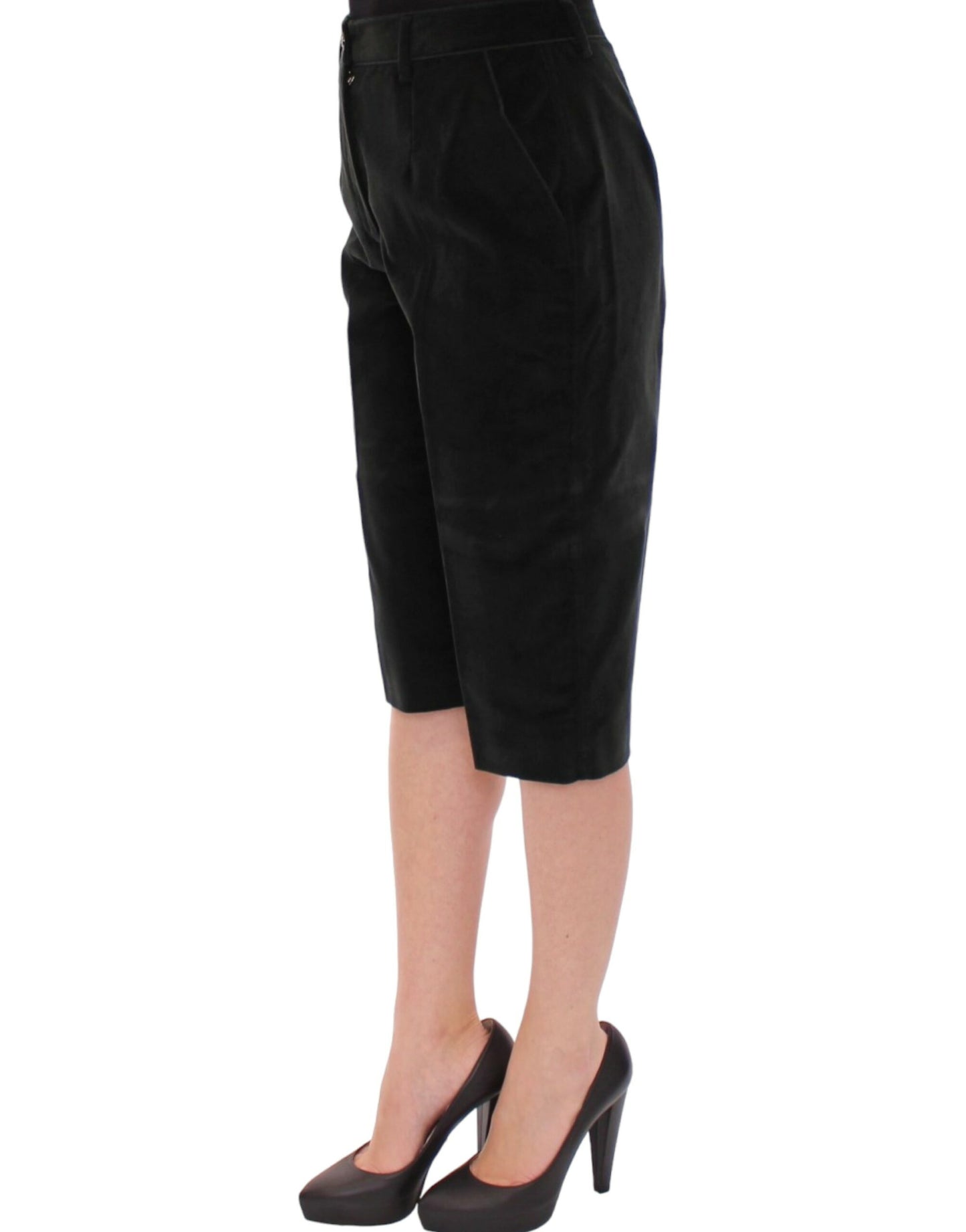  - Elegant Designer Black Shorts