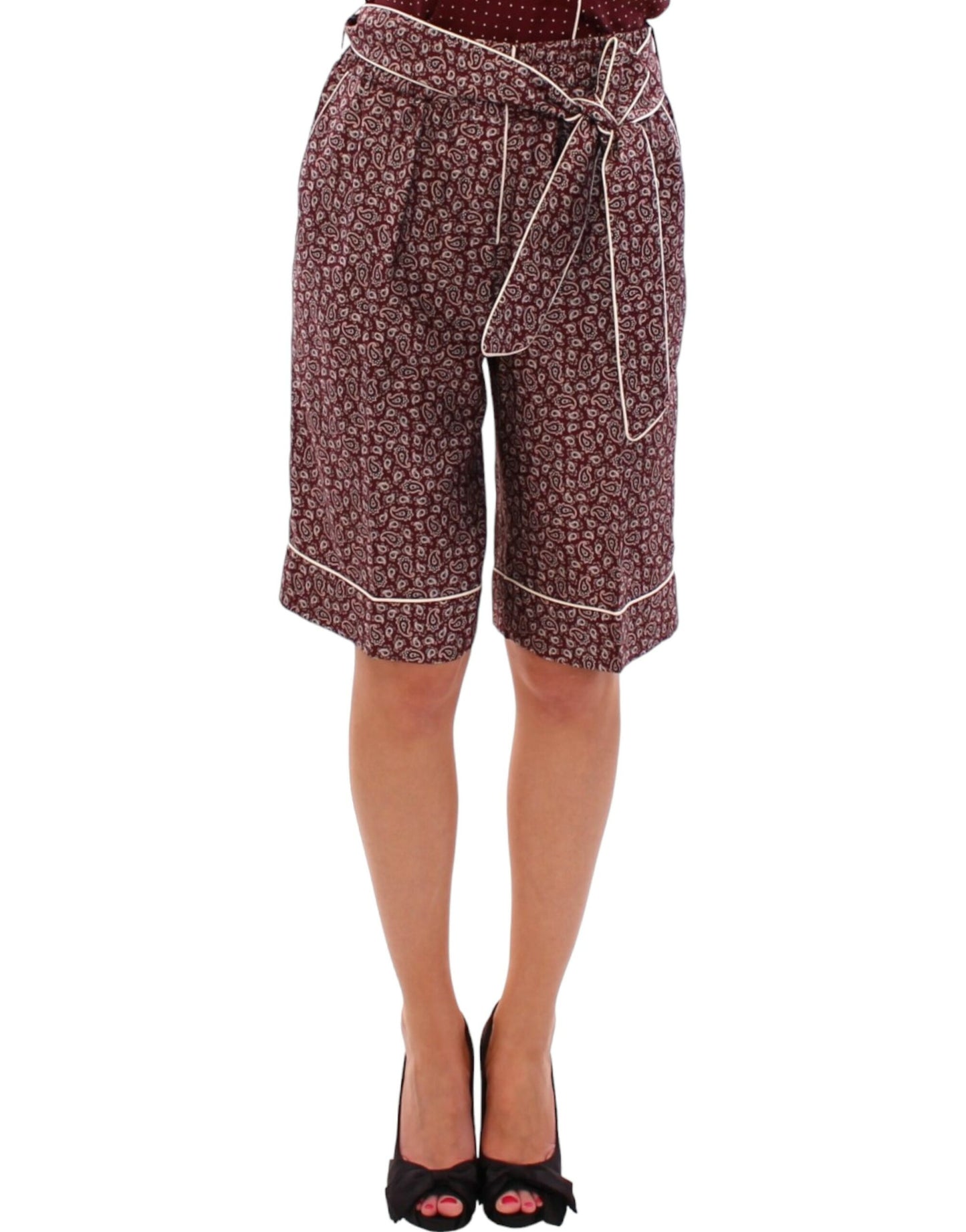  - Chic Silk Pajama Shorts