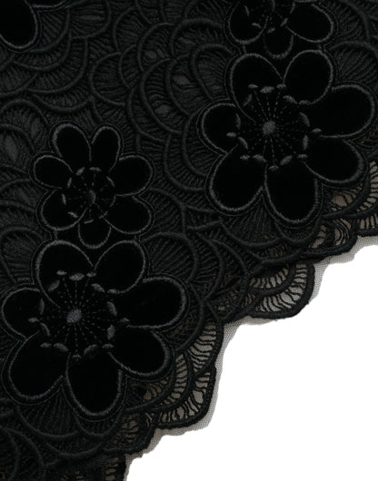 - Elegant Floral Lace Sheath Dress