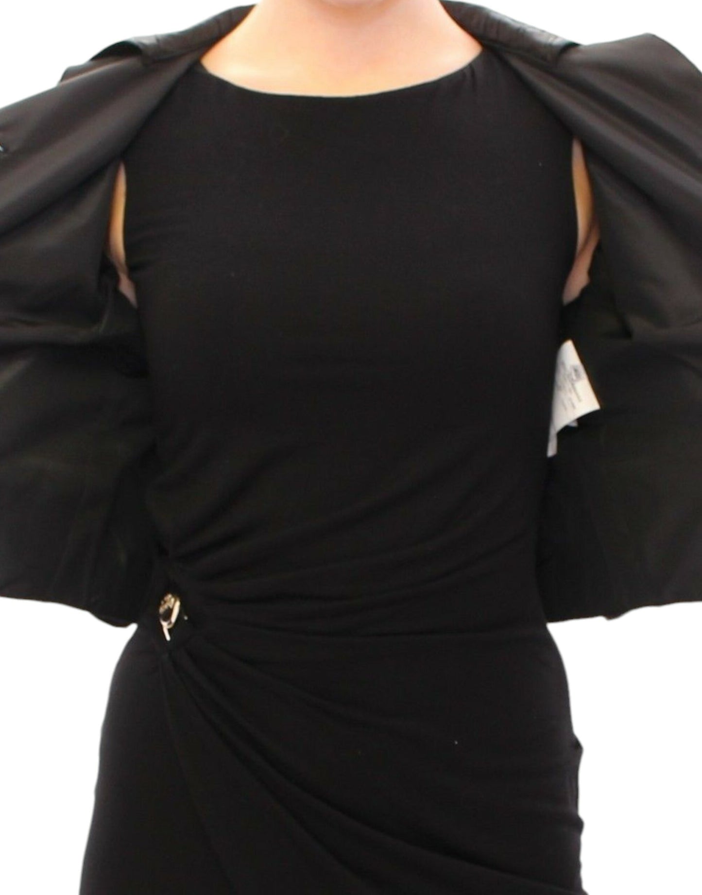  - Elegant Black Bolero Shrug Jacket