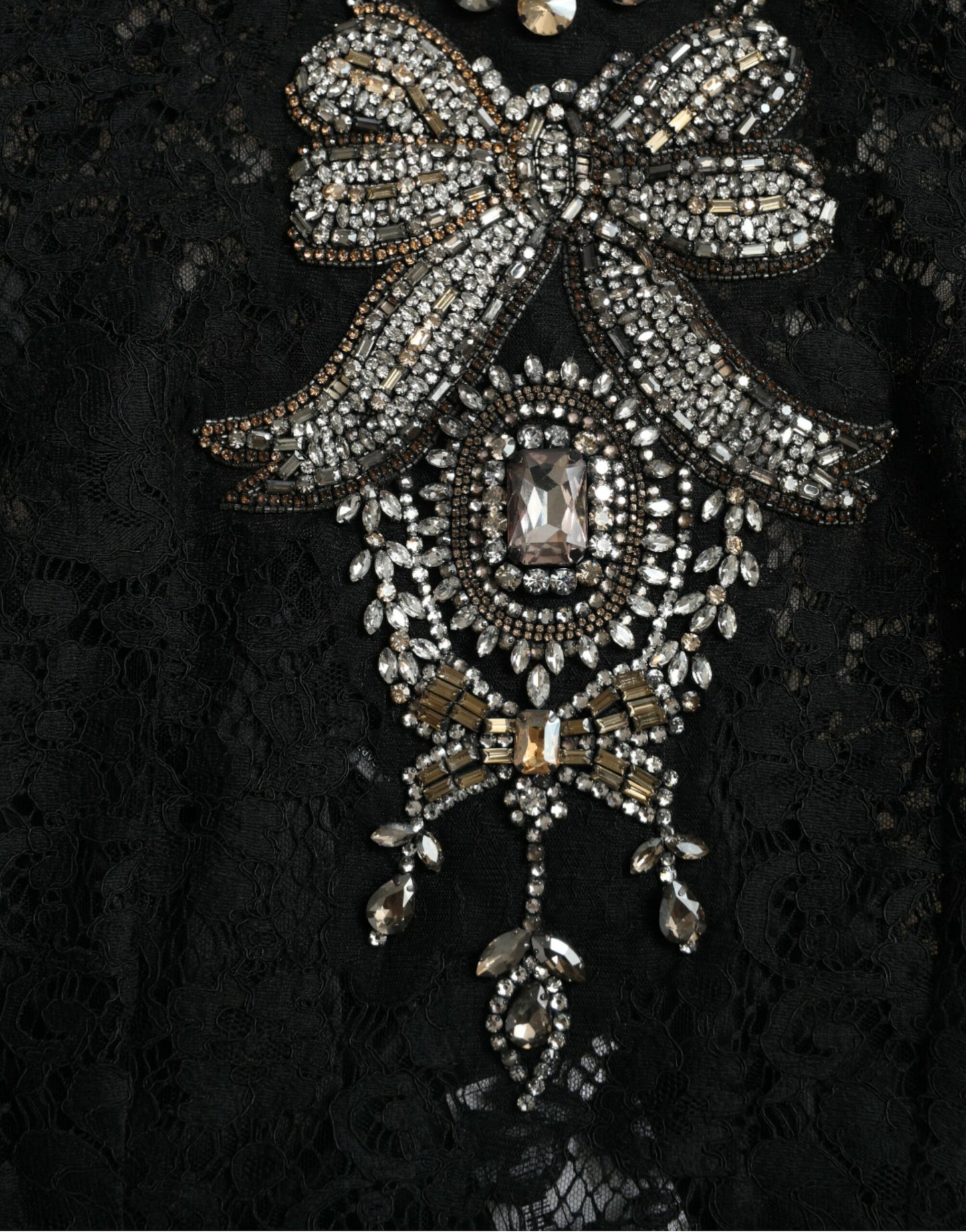  - Elegant Crystal-Embellished Sheath Dress