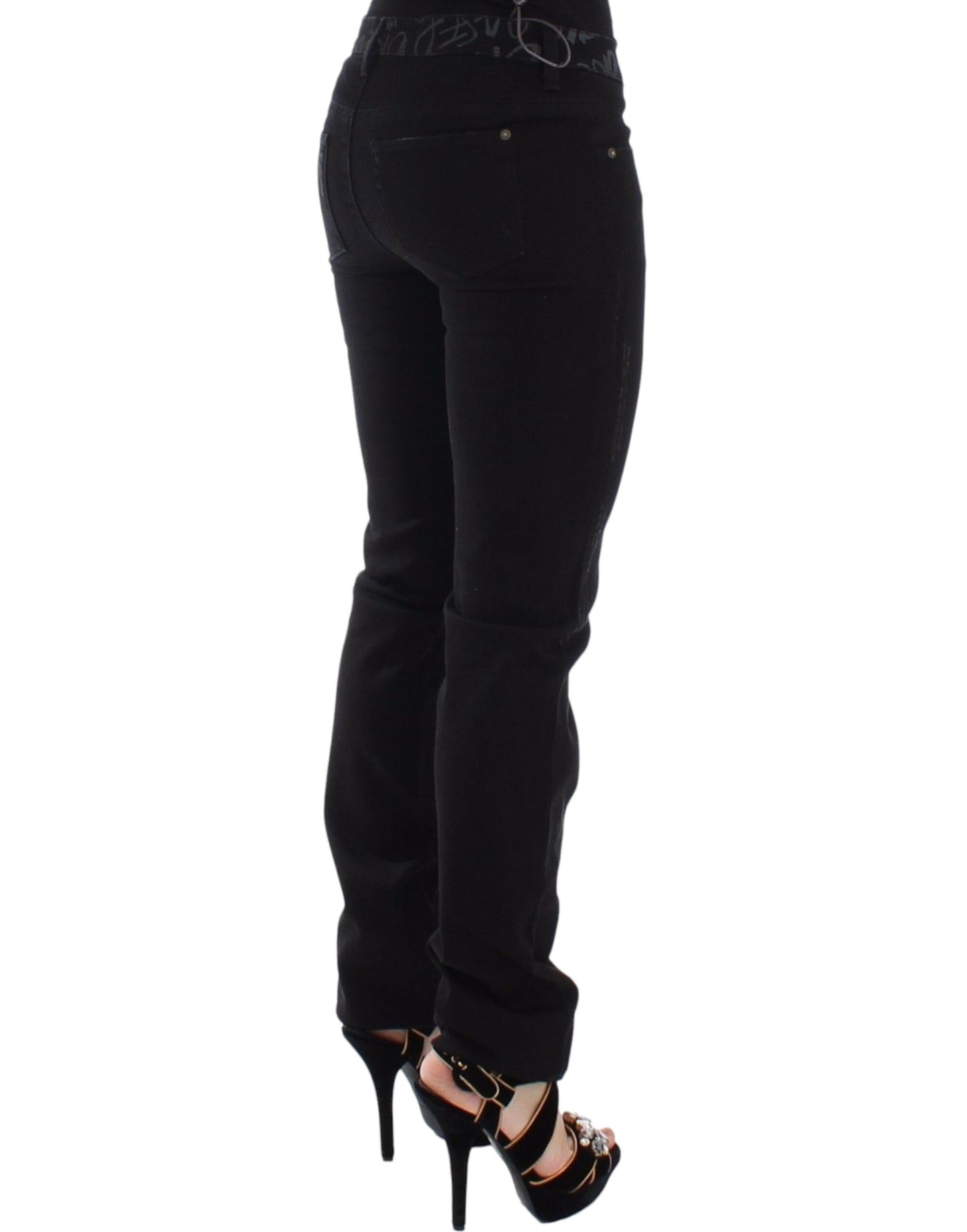  - Chic Black Skinny Statement Jeans