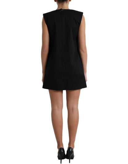  - Elegant Sleeveless Shift Mini Dress